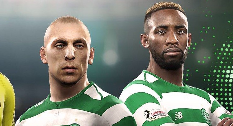 تیم Celtic با pes 2019 همکارى مى کند.