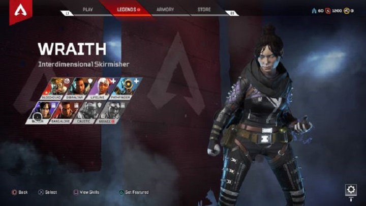 Apex Legends Wraith