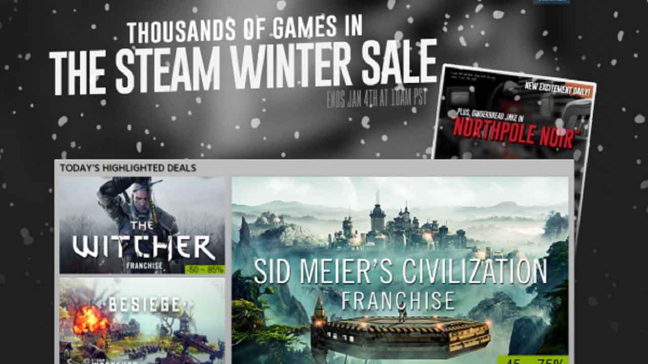   Steam Winter Sale 