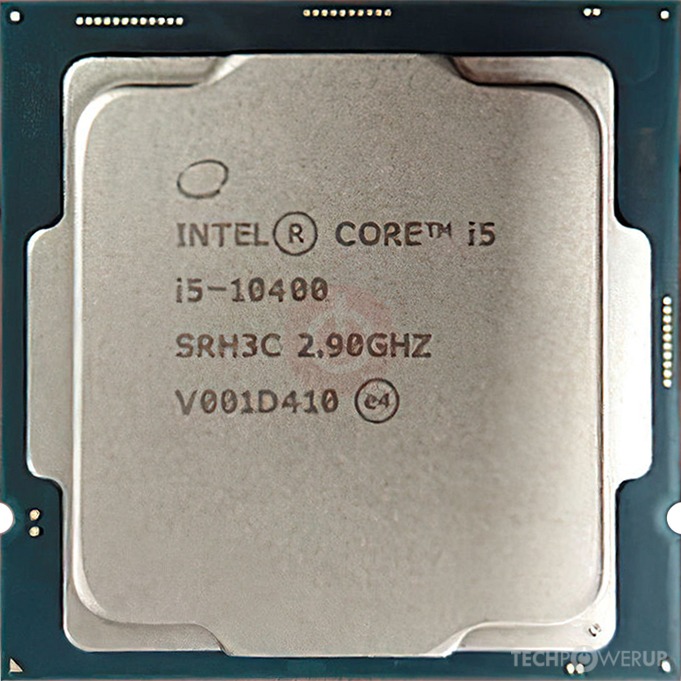 تصاویر و جزئیات پردازنده Intel Core i5-10400 فاش شد