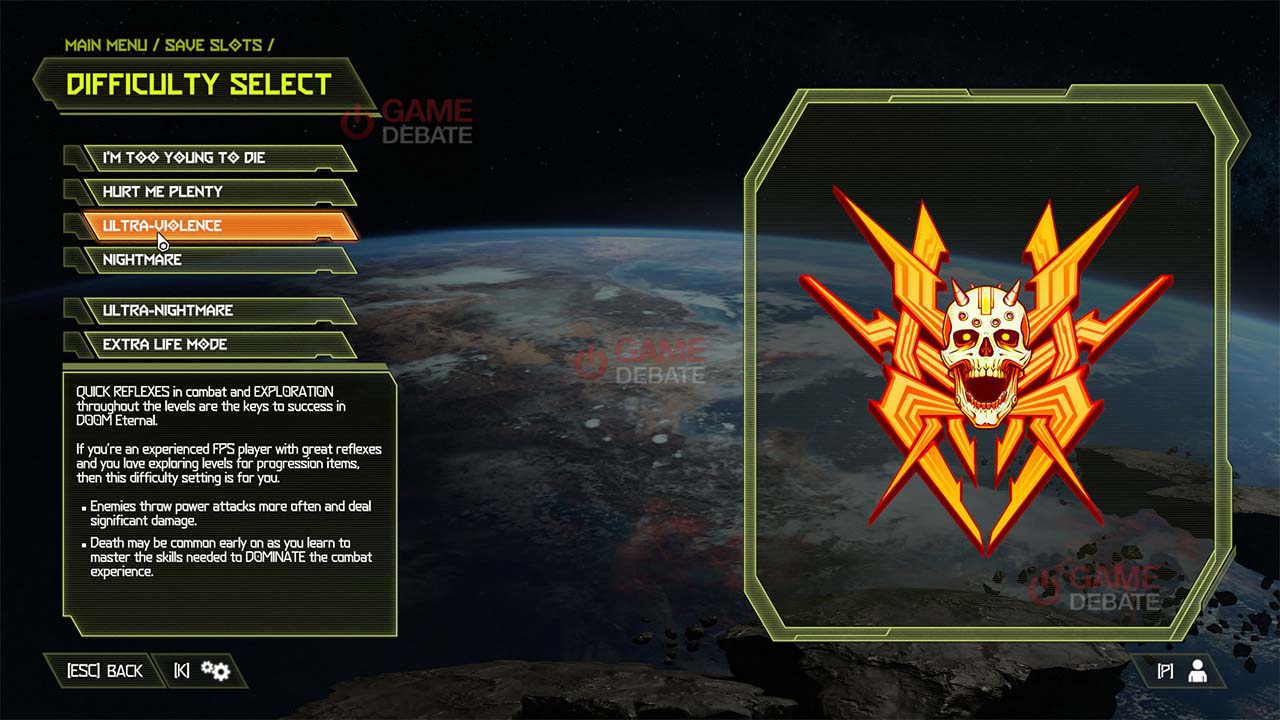راهنمای بازی Doom Eternal | با چه درجه سختی بازی را شروع کنم؟