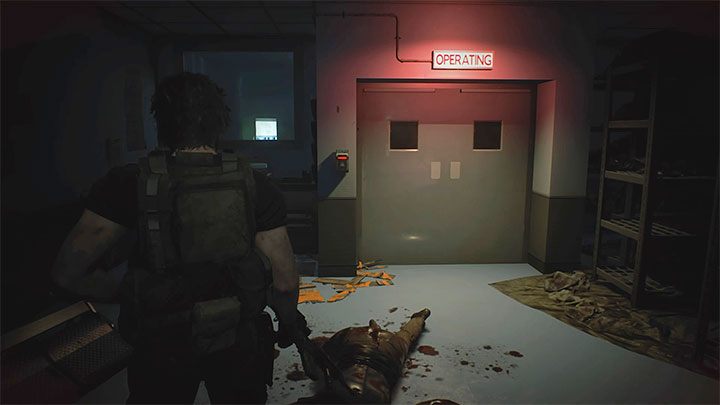 قفل الکتریکی در Hospital | راهنمای بازی Resident Evil 3 Remake