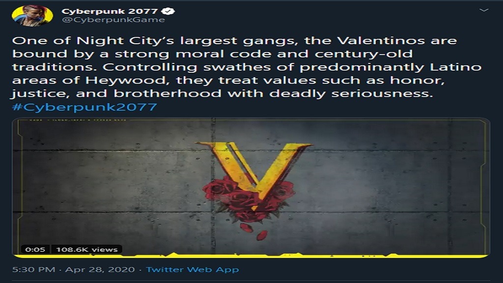 از گروه جنایتکار Valentino's در بازی سایبرپانک 2077 رونمایی شد