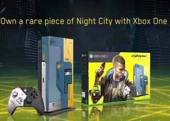 کنسول Xbox One X طرح بازی Cyberpunk 2077 معرفی شد