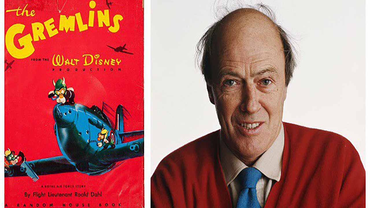 نسخه کمیابی از کتاب گرملینز نوشته رولد دال به مزایده گذاشته می‌شود