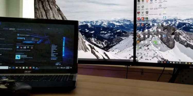 چگونه از لپتاپ به عنوان مانیتور استفاده کنیم؟ | آموزش تبدیل کردن لپتاپ به نمایشگر