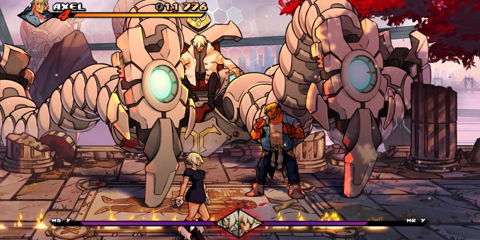 تصویر Mr Y و Ms Y در بازی شورش در شهر 4