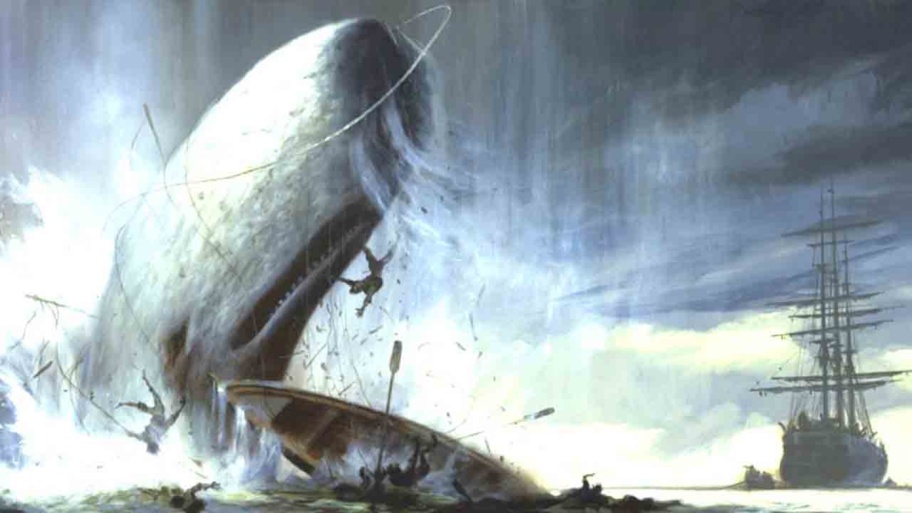 نهنگ موبی‌دیک ملویل