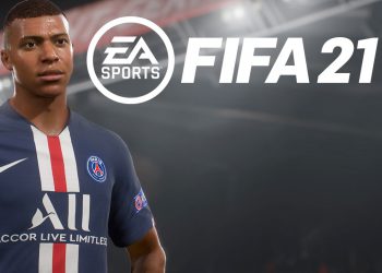 از تصویر کاور بازی FIFA 21 رونمایی شد؛ کیلیان امبایه خوش می‌درخشد