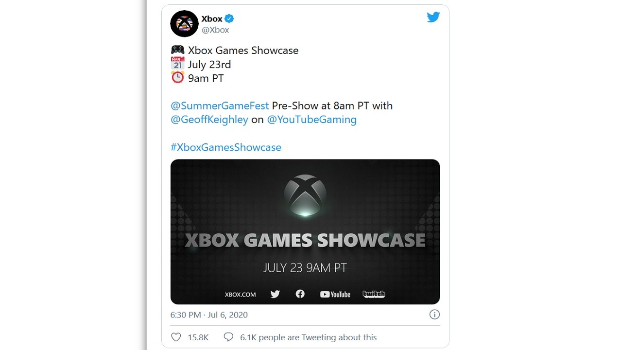 رویداد Xbox Games Showcase در تاریخ دوم مردادماه برگزار خواهد شد