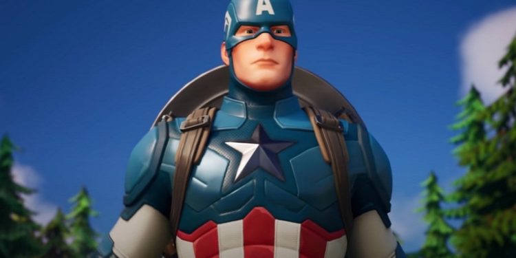 کاراکتر Captain America به بازی Fortnite اضافه شد