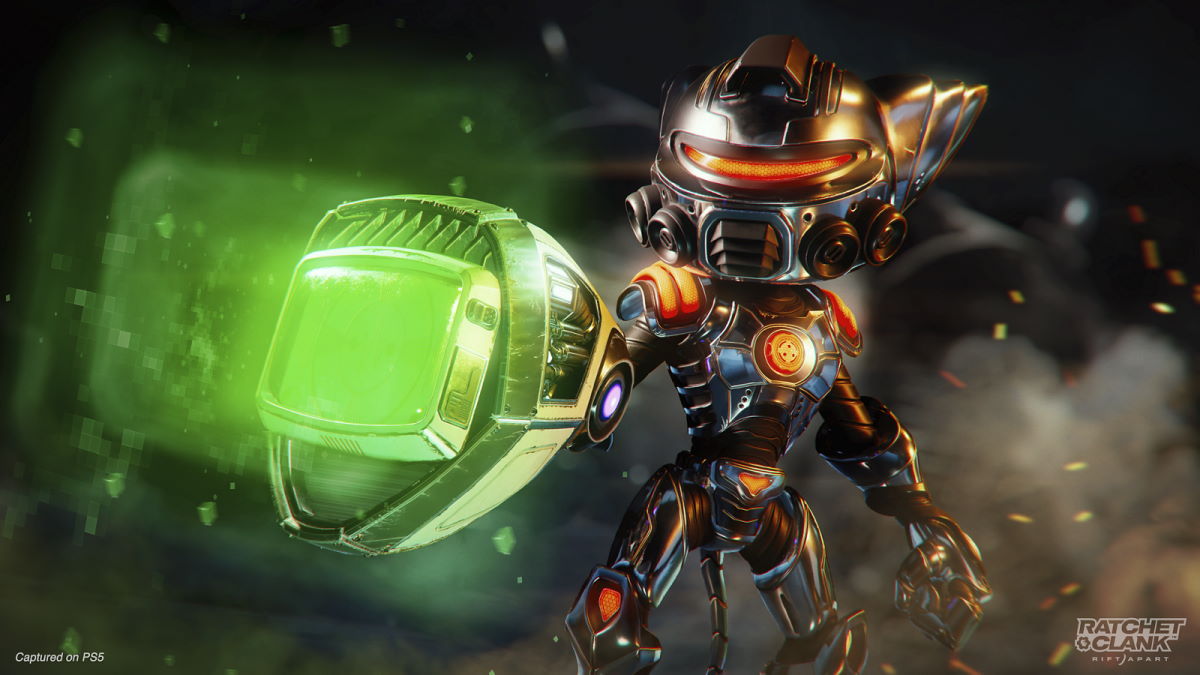 carbonox armor and pixelizer weapon