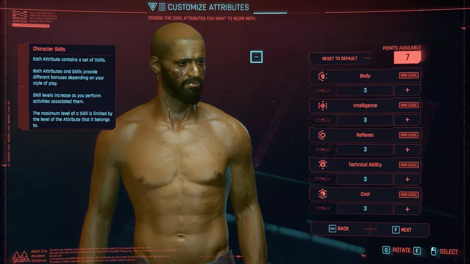راهنمای شخصی‌سازی Attribute در بازی Cyberpunk 2077 : اولین Attribute Points را کجا مصرف کنیم؟
