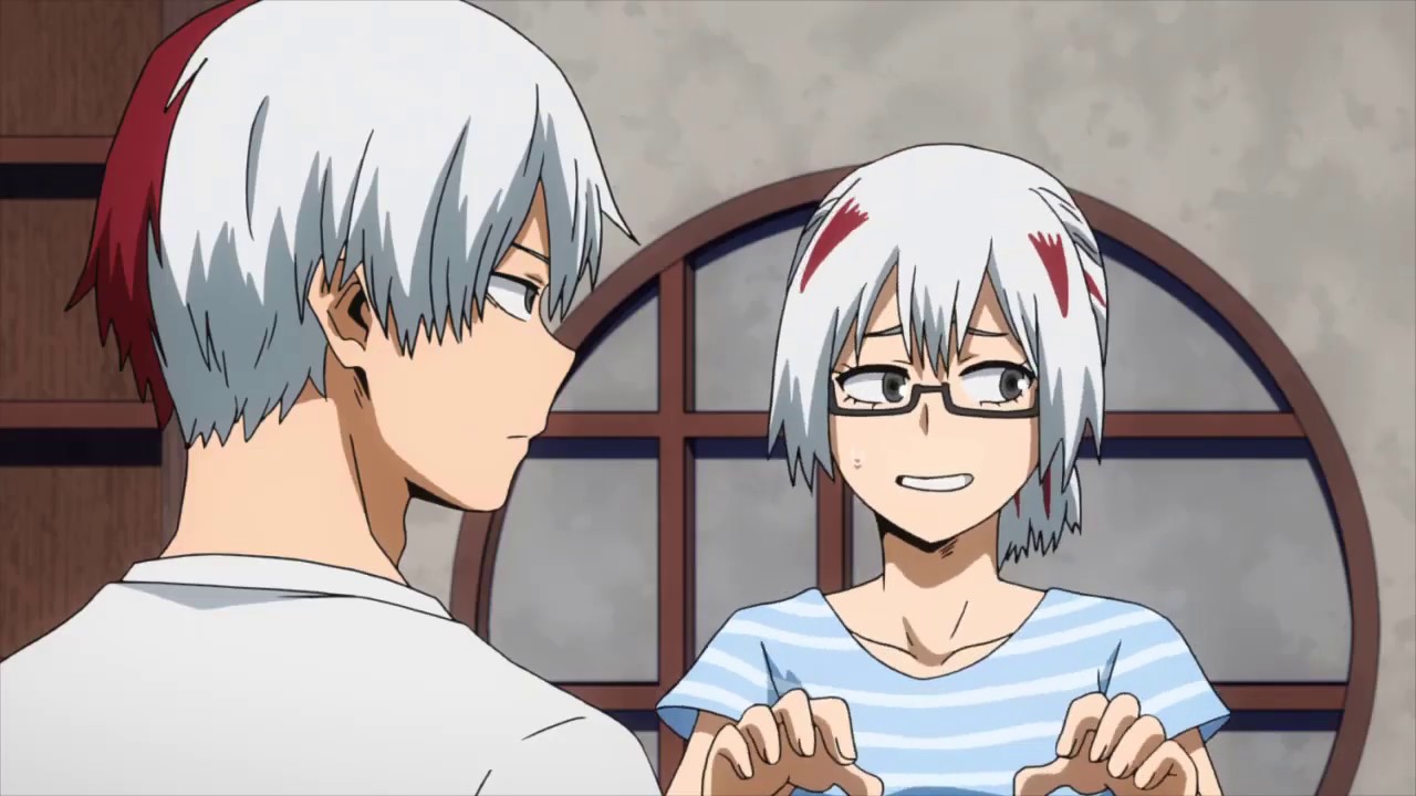 Shoto Todoroki از انیمه مدرسه قهرمانانه من