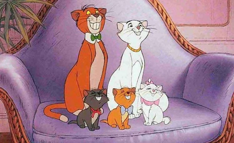 انیمیشن «گربه‌های اشرافی» (The Aristocats)