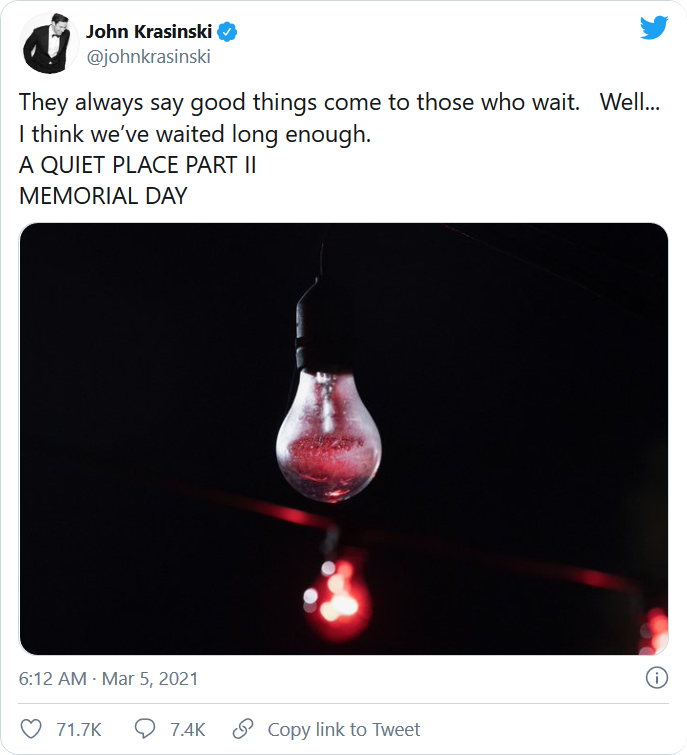 توییت John Krasinski