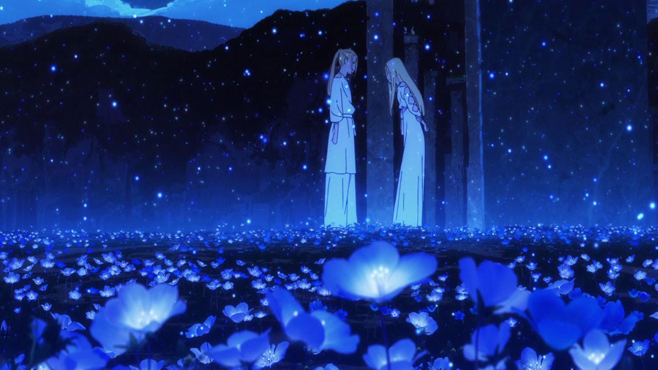 انیمه سینمایی ماکیا: زمانی که گل موعود می شکفد