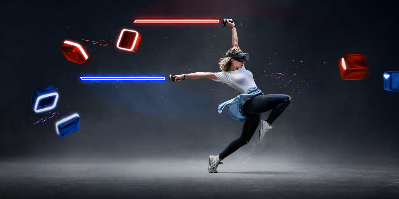 بازی های موسیقی محور - بازی Beat Saber