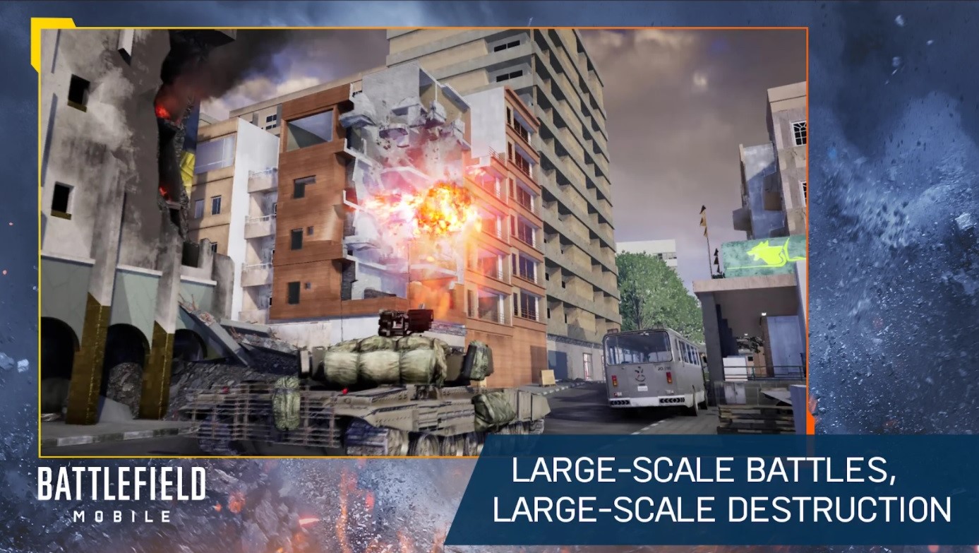 صفحه بازی Battlefield Mobile در گوگل‌پلی ساخته شد