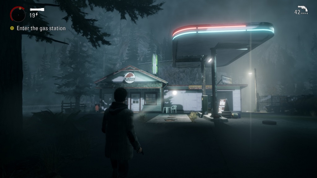 نور پردازی بازی الن ویک