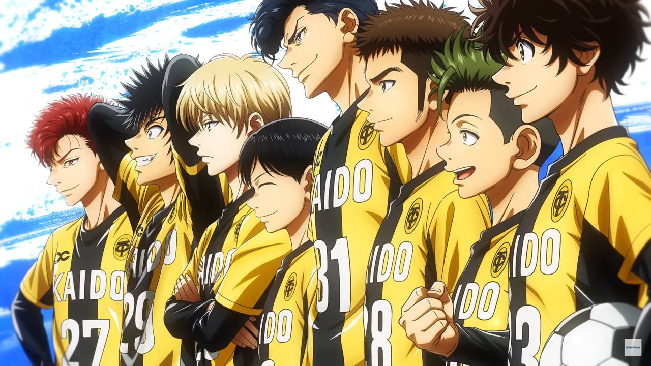 تاریخ شروع انیمه Aoashi با انتشار تیزری از آن به صورت رسمی اعلام شد