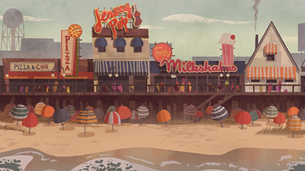 انیمیشن Under the Boardwalk | انیمیشن های 2022