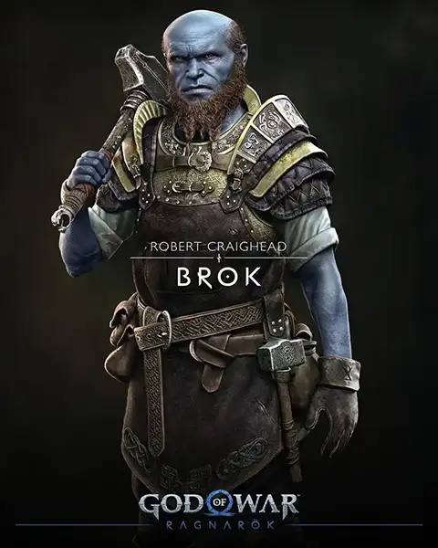 Brok در بازی God of War Ragnarok