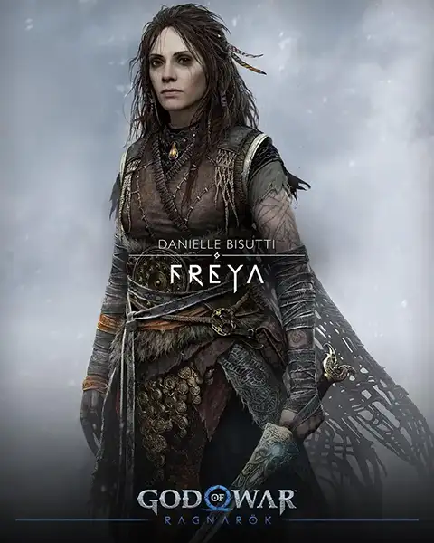 Freya در بازی God of War Ragnarok