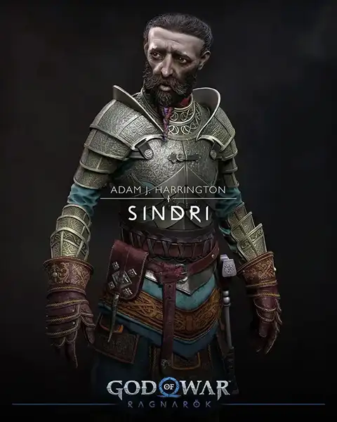 Sindri در بازی God of War Ragnarok