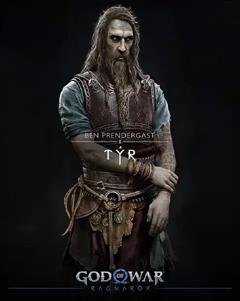 Tyr در بازی God of War Ragnarok