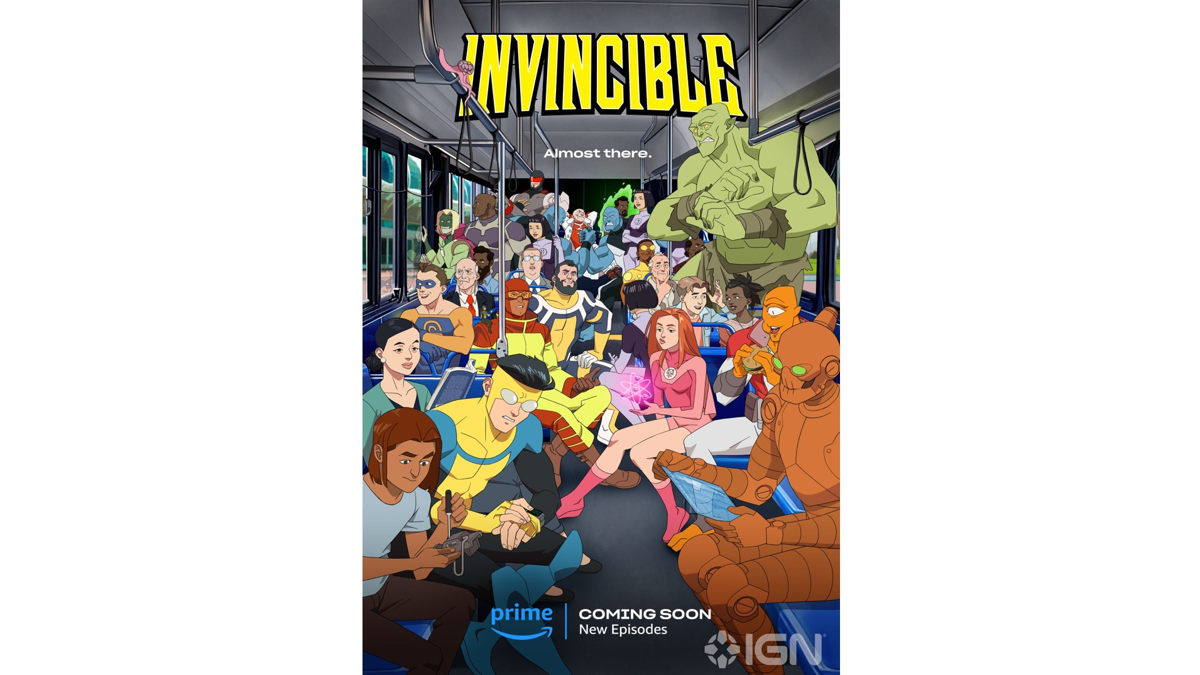 پوستر فصل دوم سریال انیمیشنی Invincible منتشر شد
