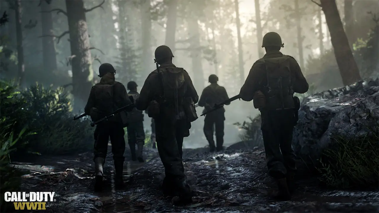بهترین بازی های جنگی PS4 | Call of Duty: WWII