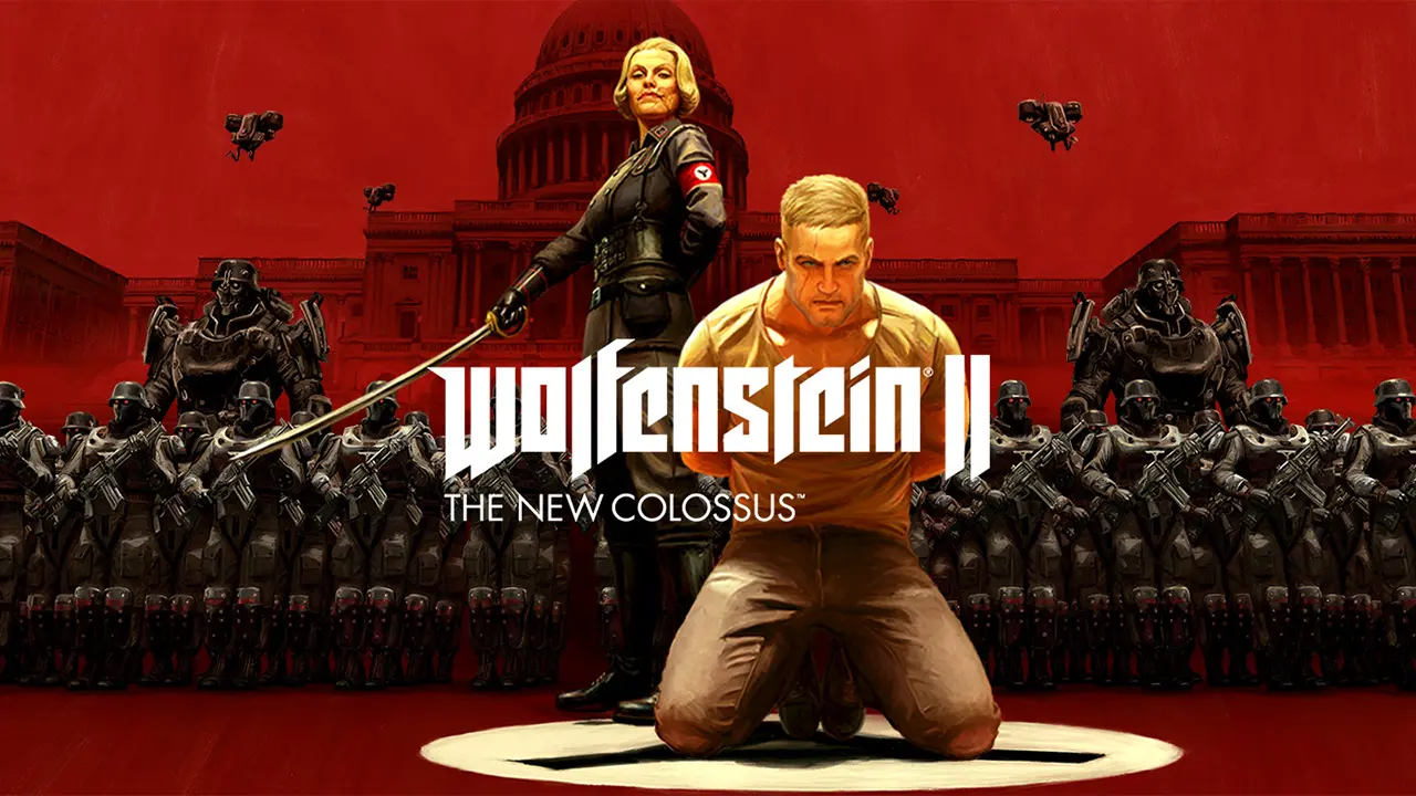بهترین بازی های جنگی PS4 | Wolfenstein II: The New Colossus